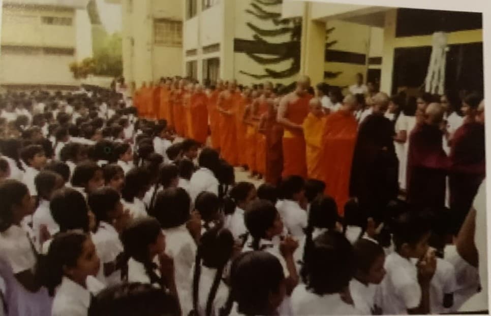 Religious Observances and Pindapatha Alms Giving